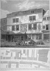 George Shepherd Prints: The Fortune Theatre, Golden Lane, City of London, 1811. Artist: William Wise