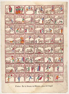 Matador Prints: Forty-eight vignettes of bullfighting manoeuvers and scenes from the ring, ca. 1800-1850