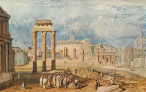Jmw Turner Collection: Forum Romanum, 1818. Artist: JMW Turner