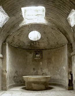 Forum thermal baths, Pompeii, Italy, 2002. Creator: LTL