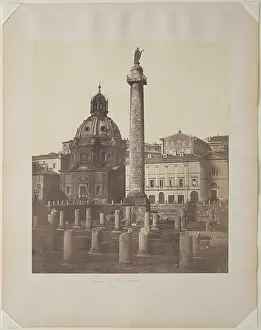 Robert Turnbull Prints: Forum of Trajan, between 1850 and 1870. Creator: Robert MacPherson