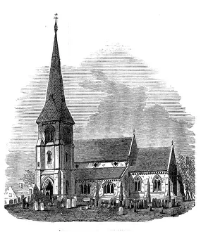 Church Of All Saints Prints: Fosdyke Church, Lincolnshire, 1871. Creator: Unknown