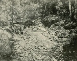 Fossickers at Work, 1901. Creator: Unknown Fossickers at Work, 1901. Creator: Unknown
