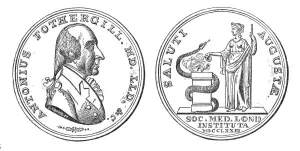 The Fothergillian Gold Medal of the Medical Society of London, 1857. Creator: Unknown