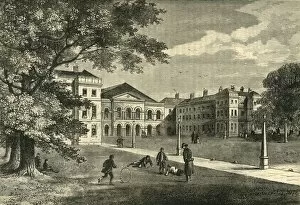 Orphan Collection: Front of the Foundling Hospital, c1876. Creator: Unknown
