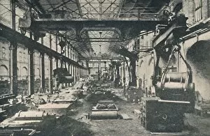 Cylinder Collection: The Foundry at Swindon Works, c1917