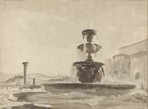 Fresh Prints: The Fountain, 18th century. Creator: Unknown