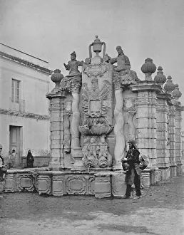 Cn Greig And Prints: Fountain of the Falling Waters, City of Mexico, c1897. Creator: Unknown