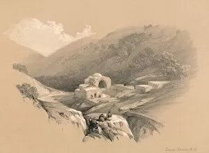 The Fountain of Job, 1855. Artist: David Roberts