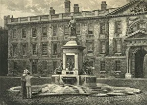 King Henry Vi Gallery: The Fountain, Kings College, Cambridge, late 19th century. Creator: Unknown