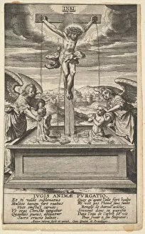 Wierix Gallery: The Fountain of Life, before 1604. Creator: Antonius Wierix