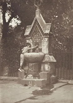 Photograph Album Prints: The fountain, Lincoln's Inn