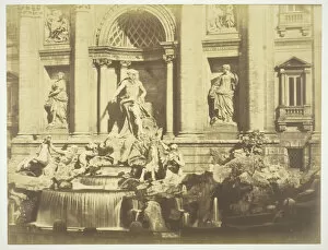 Neptune Gallery: Fountain of Neptune, c. 1857. Creator: Robert MacPherson