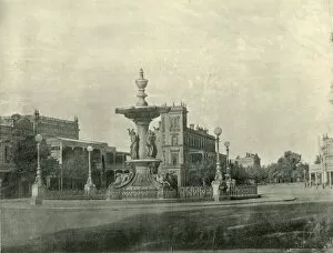 Alexandra Gallery: Fountain, Pall Mall, Bendigo, 1901. Creator: Unknown
