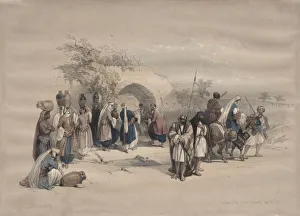 1796 1864 Gallery: Fountain of the Virgin, Nazareth, 1839. Creator: David Roberts (British, 1796-1864)