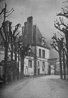 Fountainebleau: one of the corner pavilions built by Henry IV of France, 1925