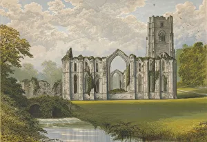 Alexander Francis Prints: Fountains Abbey, 1882, (1897). Artist: Alexander Francis Lydon