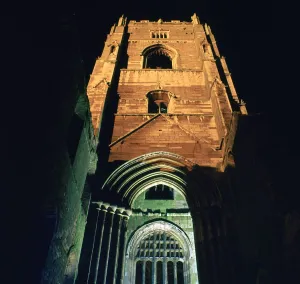 Fountains Abbey, illuminated, 12th century