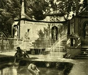 Marks Gallery: Fountains, Hellbrunn Palace, Salzburg, Austria, c1935. Creator: Unknown