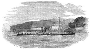 River Danube Prints: The Four-Paddle-Wheel Danube Steamer Tachtalia