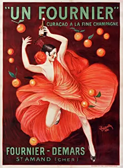 Spirits Prints: Un Fournier. Curacao a la fine champagne