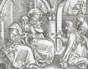 Grien Hans Baldung Prints: The Fourth Commandment, 1516. Creator: Hans Baldung