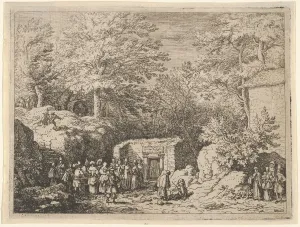 Healthy Prints: The Fourth Spring, 17th century. Creator: Allart van Everdingen
