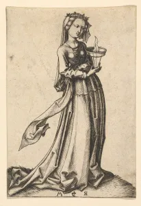The Fourth Wise Virgin, from the series The Wise and Foolish Virgins, ca. 1435-1491 The Fourth Wise Virgin, from the series The Wise and Foolish Virgins, ca. 1435-1491