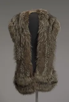 Fox fur stole designed by Lustick Furriers from Maes Millinery Shop, 1941-1994