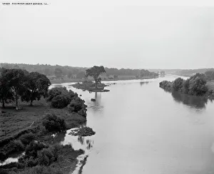 Fox River near Geneva, Ill. c.(between 1880 and 1899). Creator: Unknown