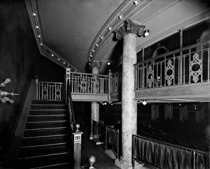 Vaudeville Theatre Prints: The Foyer, Temple Theatre, Detroit, Mich. between 1900 and 1905. Creator: Unknown