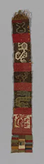 Fragment (Band), Peru, A. D. 800 / 1100. Creator: Unknown