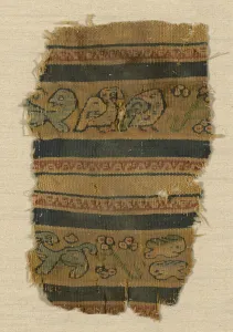 Fragment (Border), Egypt, Roman period (30 B. C. - 641 A. D. ), 1st / 5th century