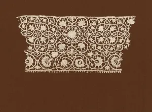 Brown Background Prints: Fragment (Border), Italy, 1620s / 30s. Creator: Unknown