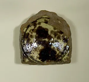 Fragment of a Bowl, 13th-14th century. Creator: Unknown