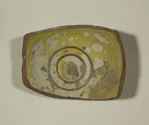 Fragment of a Bowl, 13th-14th century. Creator: Unknown