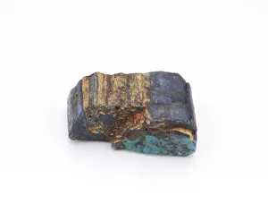 Jewelry And Ornament Gallery: A Fragment. Columnar rod and plate mosaic, Ptolemaic Dynasty or Roman Period