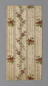 Fragment (Dress Fabric), France, 1750 / 1800. Creator: Unknown