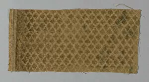 Fragment (Dress Fabric), Italy, 17th century. Creator: Unknown