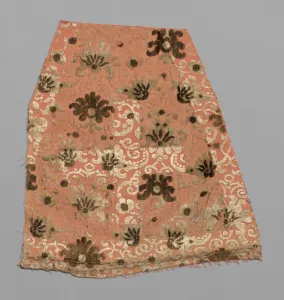 Fragment (Dress Fabric), Italy, 16th / 17th century. Creator: Unknown