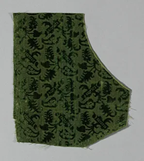Fragment (Dress Fabric), Italy, 1600 / 50. Creator: Unknown