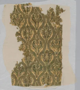 Fragment, Egypt, Ayyubid Dynasty (1171-1250), 1200/50. Creator: Unknown Fragment, Egypt, Ayyubid Dynasty (1171-1250), 1200/50. Creator: Unknown