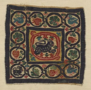 Fragment, Egypt, Roman period (30 B. C. -641 A. D. ), 4th / 6th century. Creator: Unknown