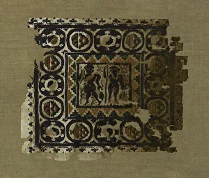 Fragment, Egypt, Roman period (30 B. C. - 641 A. D. ), 4th / 5th century. Creator: Unknown