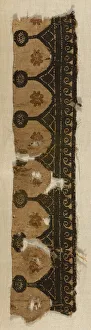 Fragment, Egypt, Roman period (30 B. C. - 641 A. D. ), 5th / 6th century. Creator: Unknown
