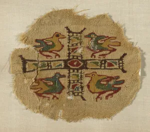 Fragment, Egypt, Roman period (30 B. C. -641 A. D. ), 3rd / 5th century. Creator: Unknown