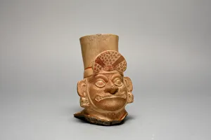 Fragment of Figural Jar in the Form of a Figure, Possibly Ai-Apec, 100 B.C./A.D. 500 Fragment of Figural Jar in the Form of a Figure, Possibly Ai-Apec, 100 B.C./A.D. 500
