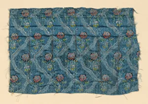 Zig Zag Prints: Fragment, France, 1750 / 1800. Creator: Unknown