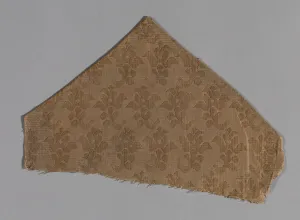 Silver Thread Prints: Fragment, France, 19th century. Creator: Unknown