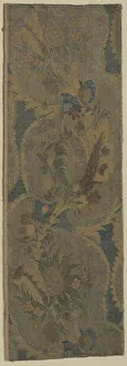 Silver Thread Prints: Fragment, France, c. 1712 / 15. Creator: Unknown